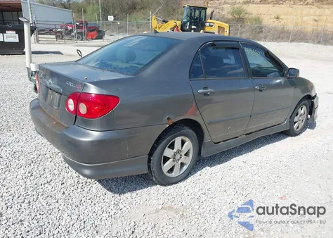 2006 Toyota Corolla S из США, поврежденный, VIN 2T1BR32E96C616822